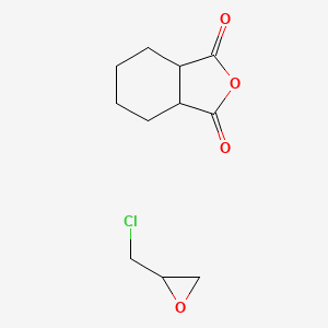 3a,4,5,6,7,7a-Hexahydroisobenzofuran-1,3-dione; 2-(chloromethyl)oxirane