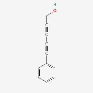 molecular formula C11H8O B14681867 5-Phenylpenta-2,4-diyn-1-ol CAS No. 30353-46-9