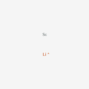 molecular formula LiSc B14681888 Lithium;scandium CAS No. 37294-88-5