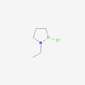 2-Chloro-1-ethyl-1,2-azaborolidine