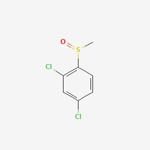 molecular formula C7H6Cl2OS B14681950 1,3-Dichlorophenyl methyl sulfoxide CAS No. 35515-24-3