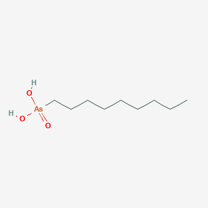 molecular formula C9H21AsO3 B14681979 Nonylarsonic acid CAS No. 36333-44-5