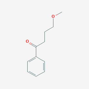 molecular formula C11H14O2 B14682003 4-Methoxy-1-phenylbutan-1-one CAS No. 34904-87-5