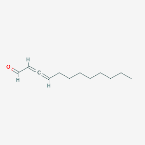 molecular formula C12H20O B14682045 2,3-Dodecadienal CAS No. 34656-67-2