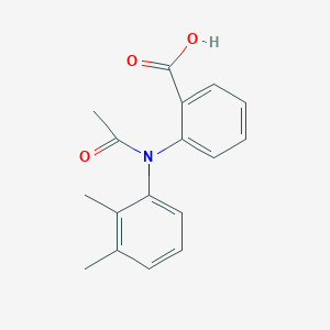 2-[Acetyl(2,3-dimethylphenyl)amino]benzoic acid