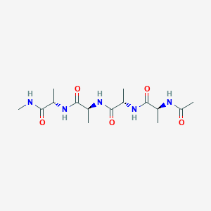 N-Acetyl-L-alanyl-L-alanyl-L-alanyl-N-methyl-L-alaninamide