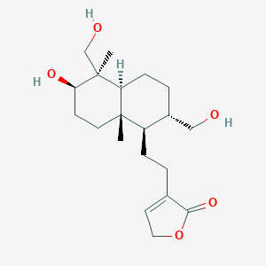 molecular formula C20H32O5 B146822 14-脱氧-17-羟基穿心莲内酯 CAS No. 869384-82-7