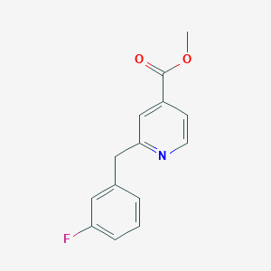 Methyl 2-(3-fluorobenzyl)isonicotinate