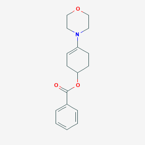 4-Benzoyloxy-1-morpholinocyclohexene