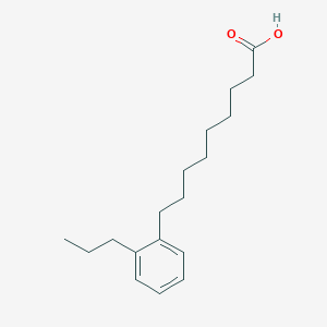 9-(2-Propylphenyl)nonanoic acid