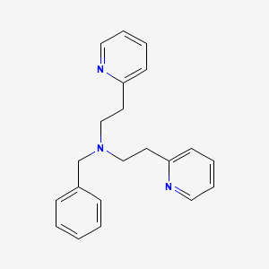 2-Pyridineethanamine, N-(phenylmethyl)-N-[2-(2-pyridinyl)ethyl]-