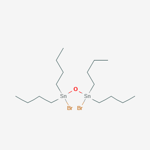 molecular formula C16H36Br2OSn2 B14682443 1,3-Dibromo-1,1,3,3-tetrabutyldistannoxane CAS No. 28520-97-0