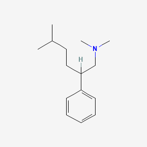 N,N-Dimethyl-beta-isopentylphenethylamine