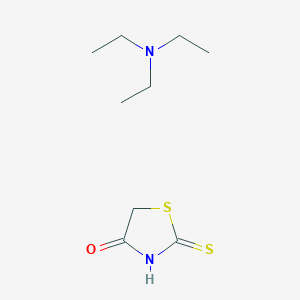 N,N-diethylethanamine;2-sulfanylidene-1,3-thiazolidin-4-one