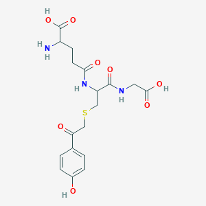 gamma-Glutamyl-S-[2-(4-hydroxyphenyl)-2-oxoethyl]cysteinylglycine