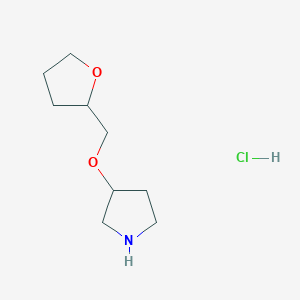 3-(Tetrahydro-2-furanylmethoxy)pyrrolidine hydrochloride
