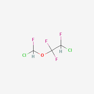 2-Chloro-1-[chloro(fluoro)methoxy]-1,1,2-trifluoroethane