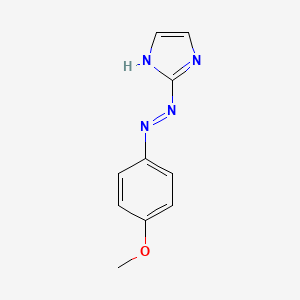 2-[2-(4-Methoxyphenyl)hydrazinylidene]-2H-imidazole