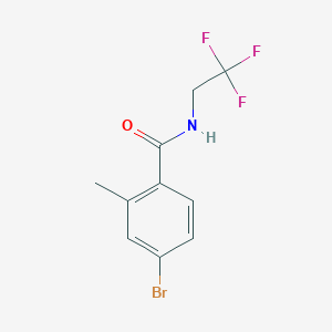4-Bromo-2-methyl-N-(2,2,2-trifluoro-ethyl)-benzamide