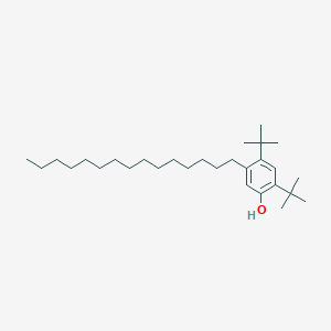 Phenol, 2,4-bis(1,1-dimethylethyl)-5-pentadecyl-