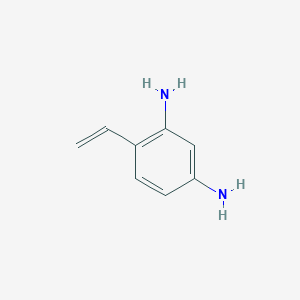 molecular formula C8H10N2 B14682784 4-Ethenylbenzene-1,3-diamine CAS No. 27845-37-0