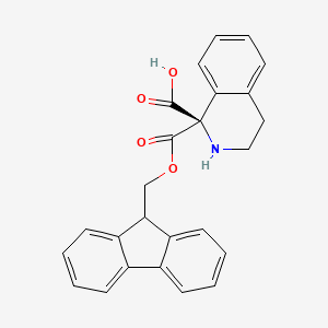 (R)-1-(((9H-Fluoren-9-yl)methoxy)carbonyl)-1,2,3,4-tetrahydroisoquinoline-1-carboxylic acid