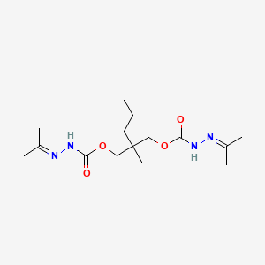 1,3-Propanediol, 2-methyl-2-propyl-, bis(isopropylideneiminocarbamate)