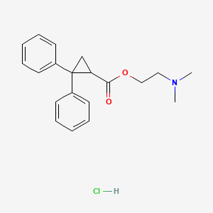 2-(Dimethylamino)ethyl 2,2-diphenylcyclopropanecarboxylate hydrochloride