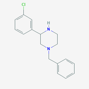 1-Benzyl-3-(3-chlorophenyl)piperazine