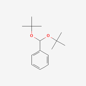 molecular formula C15H24O2 B14682928 (Di-tert-butoxymethyl)benzene CAS No. 32461-97-5