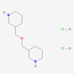3-[(3-Piperidinylmethoxy)methyl]piperidine dihydrochloride
