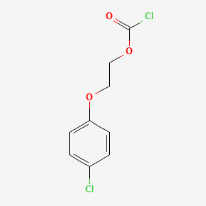 2-(4-Chlorophenoxy)ethyl carbonochloridate