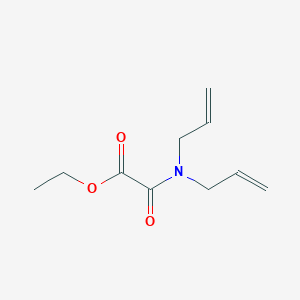 Acetic acid, (di-2-propenylamino)oxo-, ethyl ester