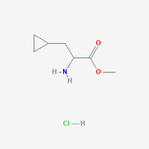Methyl 2-amino-3-cyclopropylpropanoate HCl