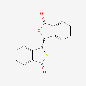 3-(3-Oxo-2-benzothiophen-1(3H)-ylidene)-2-benzofuran-1(3H)-one