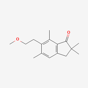 molecular formula C16H22O2 B14683051 Pterosin I CAS No. 35944-01-5