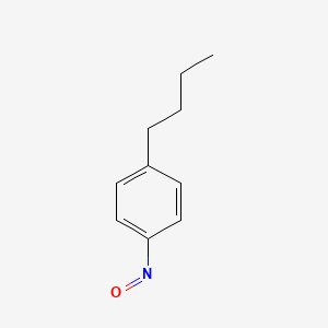 molecular formula C10H13NO B14683072 1-Butyl-4-nitrosobenzene CAS No. 34645-50-6