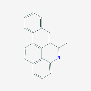 molecular formula C20H13N B14683082 5-Methyldibenzo[j,lmn]phenanthridine CAS No. 34440-84-1