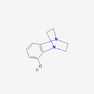 B146831 2,3-Dihydro-1,4-ethanoquinoxalin-5-ol CAS No. 138023-42-4