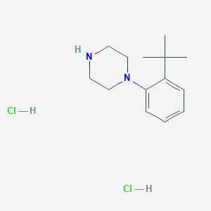1-(2-Tert-butylphenyl)piperazine dihydrochloride