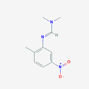 N,N-Dimethyl-N'-(2-methyl-5-nitrophenyl)methanimidamide