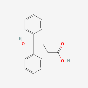 4-Hydroxy-4,4-diphenylbutanoic acid