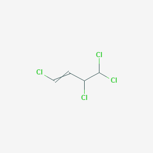 molecular formula C4H4Cl4 B14683194 1,3,4,4-Tetrachlorobut-1-ene CAS No. 2984-40-9