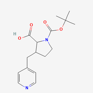 1-(tert-Butoxycarbonyl)-3-(4-pyridinylmethyl)proline
