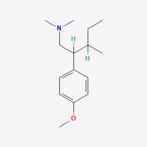 beta-sec-Butyl-N,N-dimethyl-p-methoxyphenethylamine