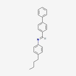 (E)-1-([1,1'-Biphenyl]-4-yl)-N-(4-butylphenyl)methanimine