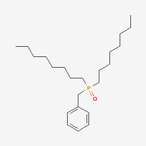 Benzyl(dioctyl)oxo-lambda~5~-phosphane