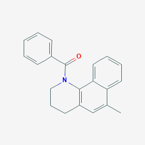 (6-Methyl-3,4-dihydrobenzo[h]quinolin-1(2H)-yl)(phenyl)methanone