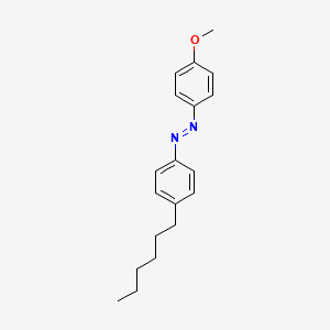 (E)-1-(4-Hexylphenyl)-2-(4-methoxyphenyl)diazene