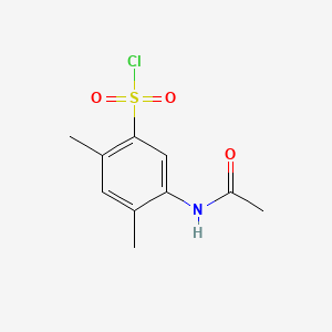 Benzenesulfonyl chloride, 5-(acetylamino)-2,4-dimethyl-